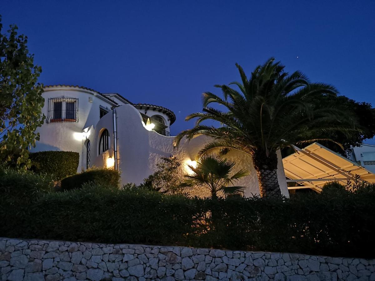 La Madrugada - Luxury Moraira Villa With Sea Views And Private Heated Pool エクステリア 写真